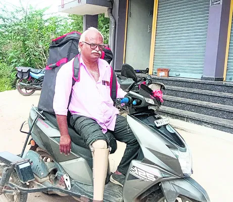 కాలు లేకున్నా.. కలత లేదన్నా.. 