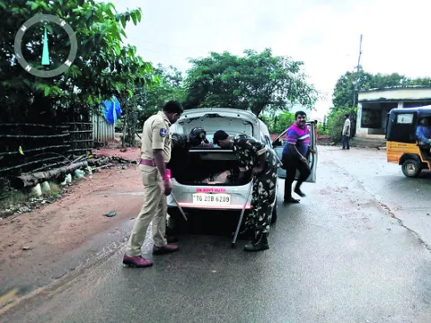 ముమ్మరంగా  వాహన తనిఖీలు