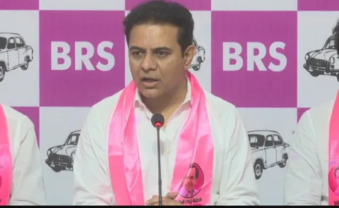 BRS KTR Sensational Allegations On Telangana Ministers