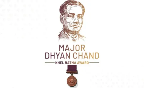 Central Govt Key announcement on Major Dhyan Chand Khel Ratna Award