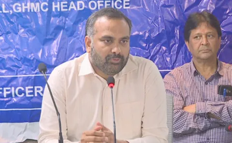 Jubilee Hills Election Officer RV Karnan Press Meet