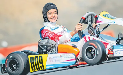 10 Year Old Indian Girl Atiqa Mir Gets F1 Boost