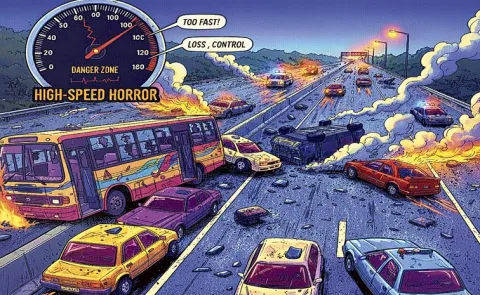 Over-speeding caused maximum road accident deaths