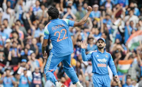 IND vs AUS 3rd ODI: Harshit Rana Takes 4 Aus All Out Ind Target Is