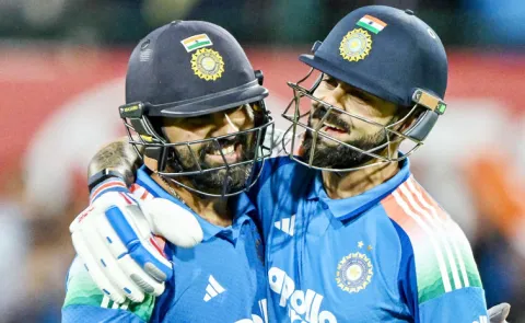 IND vs AUS 3rd ODI: Rohit Century Kohli Fifty India Beat Aus 9 Wickets