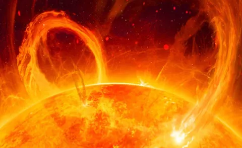 Colossal explosion from Sun destroys parts of Venus