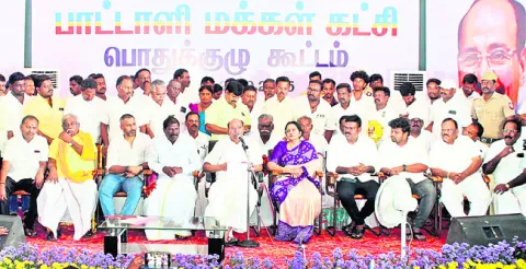 పీఎంకే వర్కింగ్ ప్రెసిడెంట్గా శ్రీగాంధీ