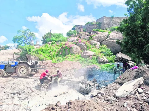 ముమ్మరంగా రోప్‌వే పనులు