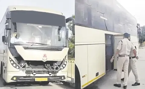 Cases against 21 Private Travel buses for Violating Rules at HYD
