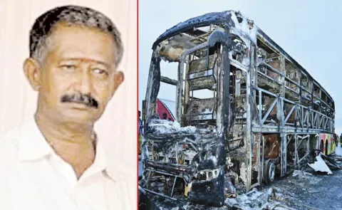 Kurnool bus accident: Two FIRs on Vemuri Kaveri bus accident