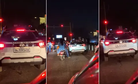 Delhi Man Turns His Hyundai Exter Into Range Rover