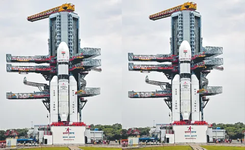 Isro moves LVM3 to launch pad for November 2 liftoff with CMS-03 satellite