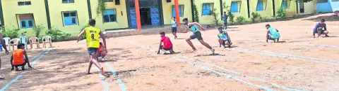 జిల్లాస్థాయి జట్లకు ప్రత్యేక శిక్షణ