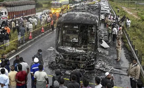 Kurnool Bus Fire Accident saftety measures ignored