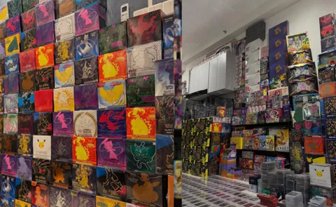 Malaysian Pokemon fan sells entire card collection record
