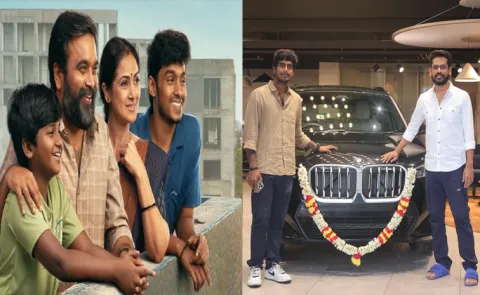 Tourist Family Director Abishan Jeevinth wedding gift by Producer