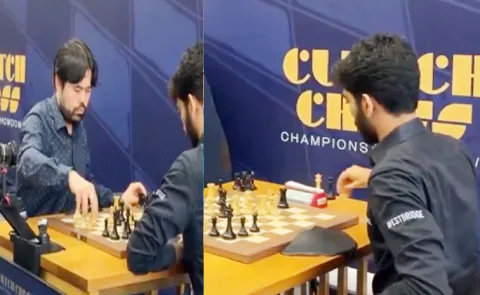 D Gukesh Wins Hearts With Act After Beating King Throwing Nakamura