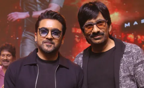 Kollywood Hero Suriya Comments On Ravi Teja Mass Jathara Event