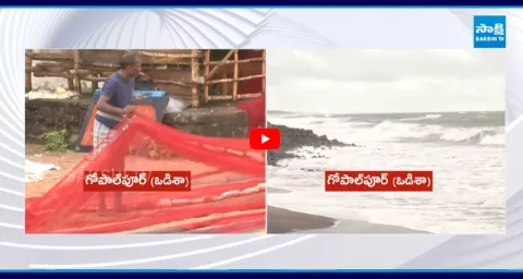Montha Cyclone Effect on Odisha Gopalpur 1
