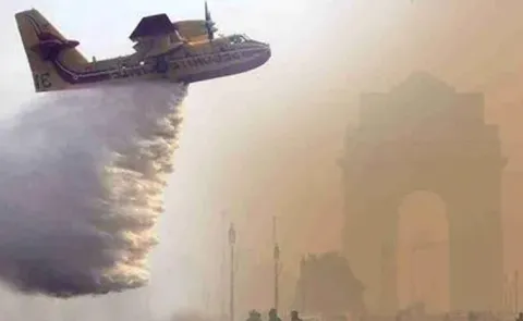 Delhi First Cloud Seeding Likely Today If Weather Permits