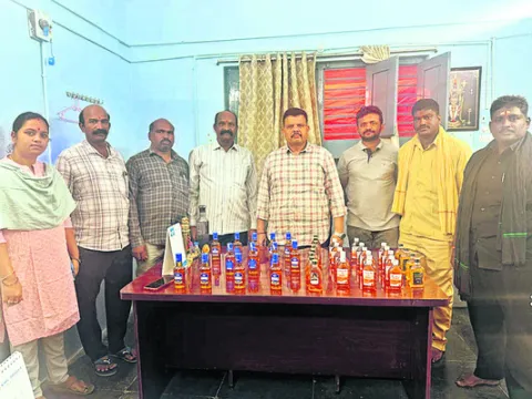 బెల్టు షాపులపై   విస్తృత దాడులు 