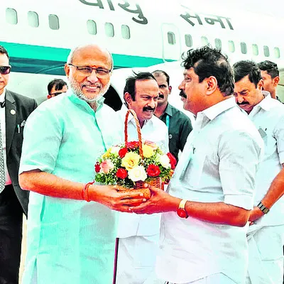 కోవైకు ఉపరాష్ట్రపతి సీపీ రాధాకృష్ణన్