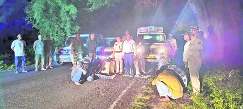 భారీగా పట్టుబడిన గంజాయి