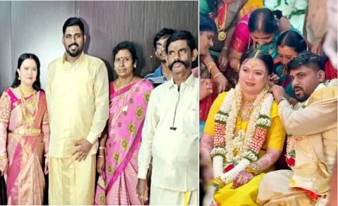 Ramanathapuram youth holds hands with Filipino girlfriend