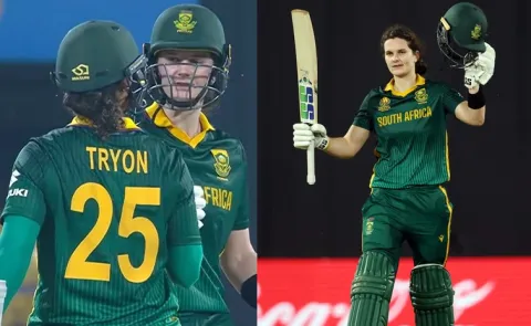 Laura Wolvaardts Record-Breaking 169 Steers SA To 319-7 vs Eng