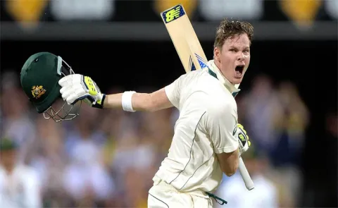 HUNDRED FOR STEVE SMITH IN SHEFFIELD SHIELD