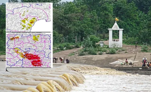 Flash Flood Alert To Ap Telangana And Maharashtra