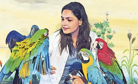 Rani Thomas turns her love for animals into a veterinary hospital for exotic birds
