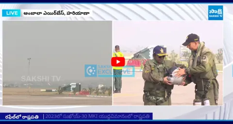 President Droupadi Murmu Takes Historic Sortie in Rafale Jet at Ambala Base  1