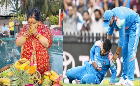 Suryakumar Mother Prays For Shreyas Iyer Recovery During Chhath Puja