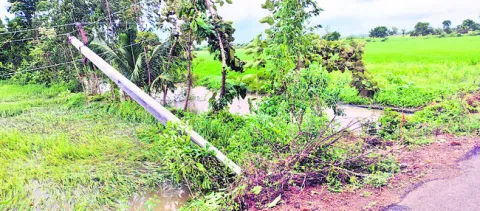 ● విద్యుత్ శాఖకు రూ.11.93 లక్షల నష్టం