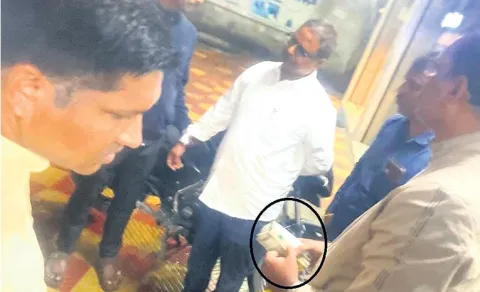 ACB Caught Yadagirigutta Temple Electricity Department EE