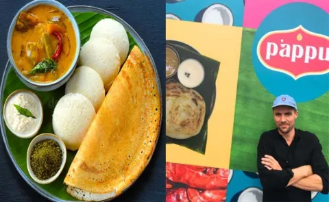 British chef  fell in love with South Indian food and now sells dosa 