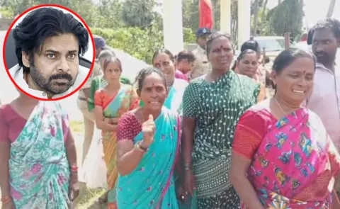 Krishna District: Women Farmers Fire On Deputy Cm Pawan Kalyan