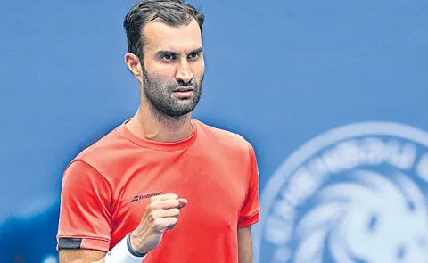 Yuki Bhambri makes a good start at the Paris Open ATP Masters 1000 Series tournament