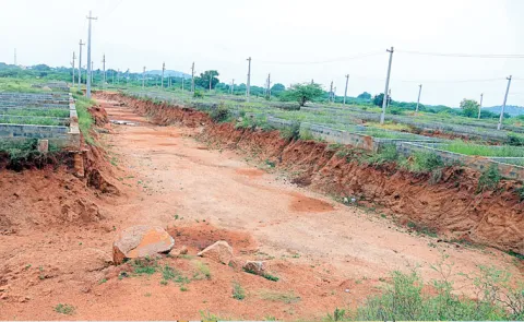 Soil mafia is rampant in Singanamala constituency