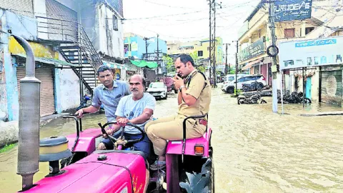 శ్రమించిన పోలీస్‌