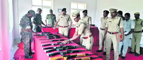 ఆయుధాల భద్రతలో జాగ్రత్తలు తప్పనిసరి