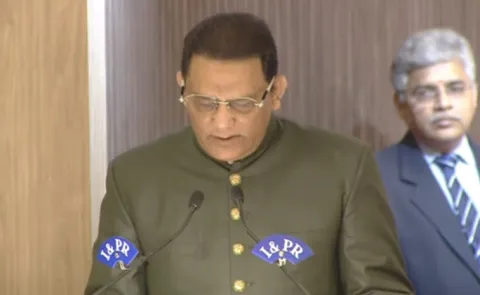 Telangana: Azharuddin Takes Oath As Minister