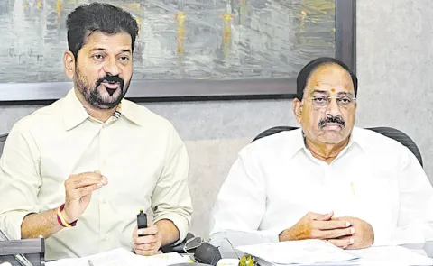Revanth reddy orders relief operations on war footing in cyclone montha affected districts