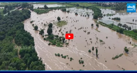 Amalapuram Floods Exclusive Drone Visuals 1