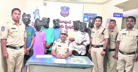 దాడి కేసులో ఏడుగురి అరెస్టు