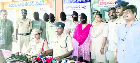 హత్య కేసులో ఆరుగురి అరెస్టు 