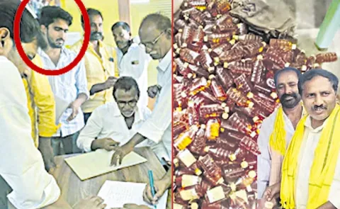 TDP Leaders Fake Liquor Manufacturing in AP