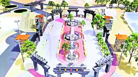 Sammakka-Sarakka Jatara 2026 preparation for symbol of respect the tribal community