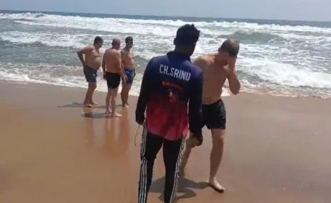 Visakha Yarada Beach Tragedy: Two Tourists Drown